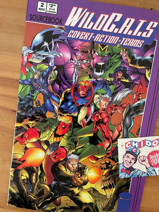 Comic - Wildc.a.t.s. Sourcebook #2