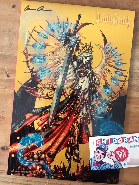 Comic - Lady Death Nightmare Symphony #1 Metallic Jewel Ed