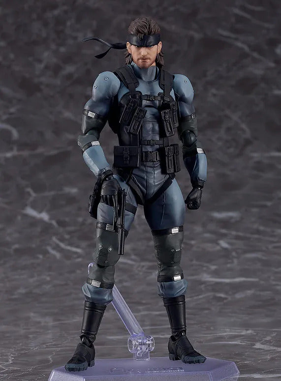 Figura - Solid Snake Metal Gear MGS2 Sons Of Liberty Figma Good Smile Company