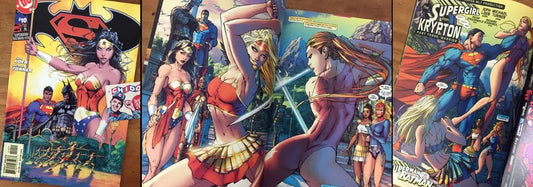 Comic - Superman Batman #10 Michael Turner Wonder Woman Sexy