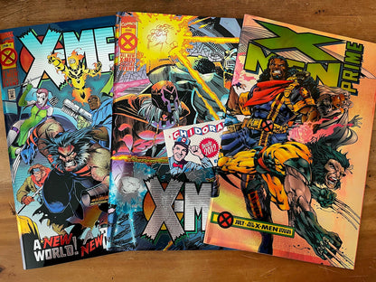 Comic Set - X-men Alpha Omega Prime Madureira Romita