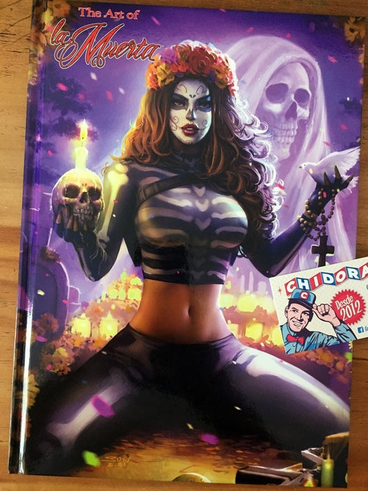 Libro - Art Of La Muerta Khamunaki Debalfo Ebas Lady Death