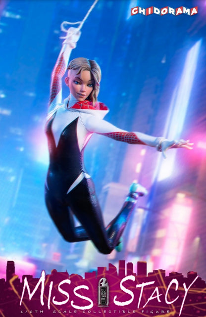 Figura - Spider-gwen Stacy Bullethead Bh005 Nueva Y Sellada