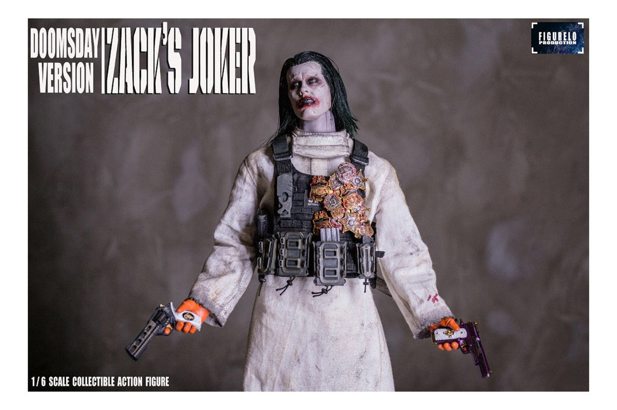 Figura - Zacks Joker Doomsday Version Figurelo Nueva Sellada