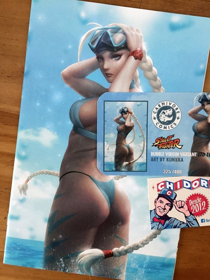 Comic - Street Fighter Cammy Kunkka Lim Sexy Bubble