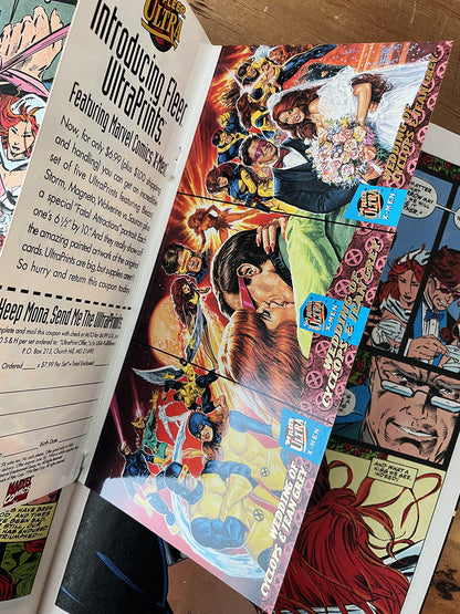 Comic - X-men #30 Wedding Jean Grey Cyclops Andy Kubert