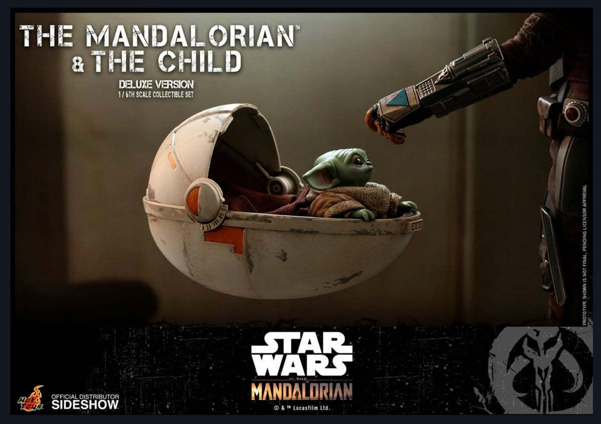 Figura - The Mandalorian & Child Dx Ver Hot Toys Star Wars