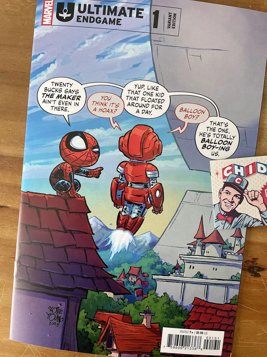 Comic - Ultimate Endgame #1 Skottie Young Baby Variant