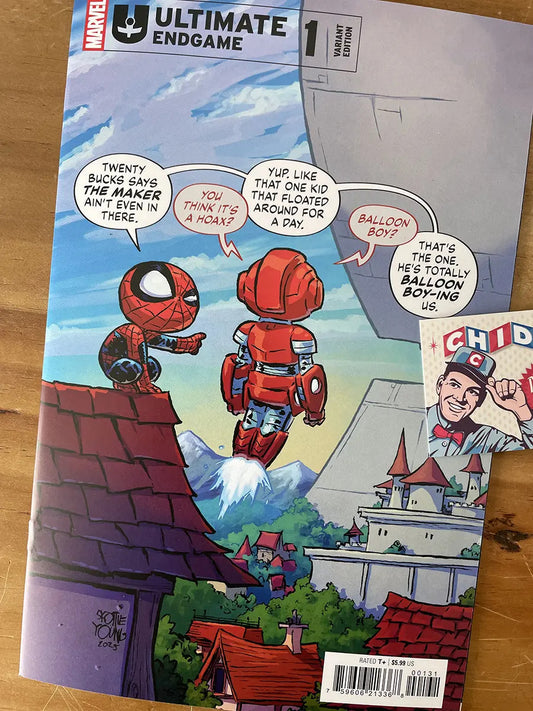 Comic - Ultimate Endgame #1 Skottie Young Baby Variant