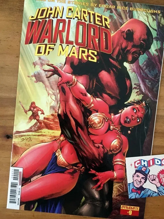 Comic - John Carter Warlord Of Mars #9 Ed Benes