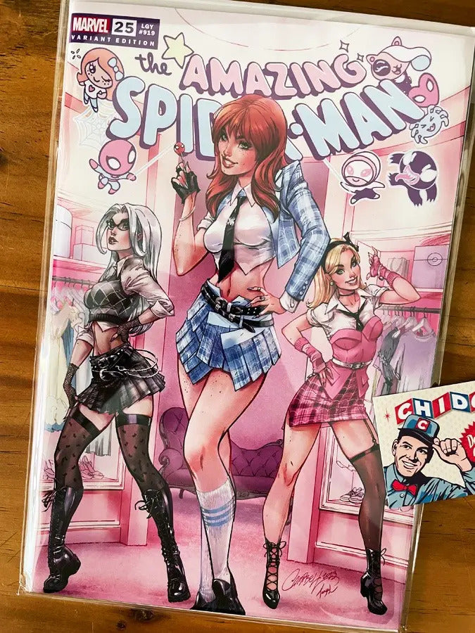 Comic - Amazing Spider-man #25 Cover A Scott Campbell Sexy