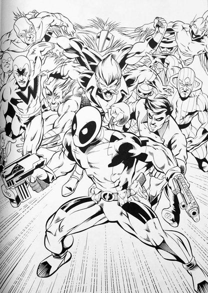 Libro - Color Your Own Deadpool Marvel Comics Para Colorear