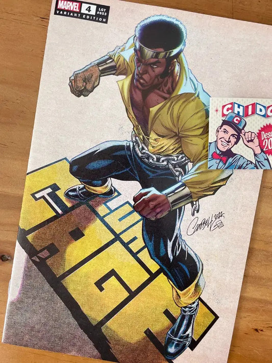 Comic - Daredevil #4 Scott Campbell Luke Cage Variant