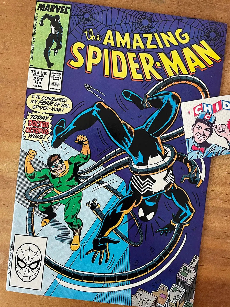 Comic - Amazing Spider-man #297 Dr Octopus Venom Symbiote
