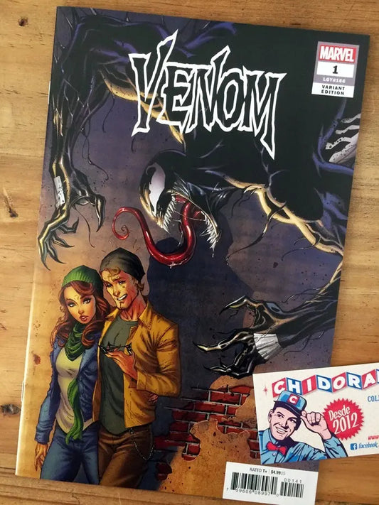 Comic - Venom #1 Scott Campbell Spider-man Mj Variant