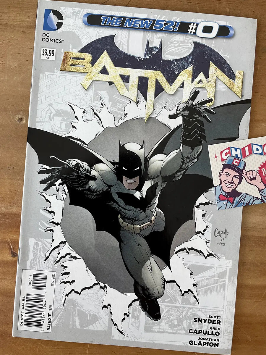 Comic - Batman New 52 #0 Greg Capullo Scott Snyder
