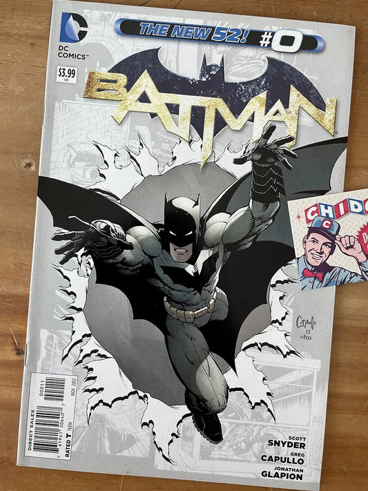 Comic - Batman New 52 #0 Greg Capullo Scott Snyder
