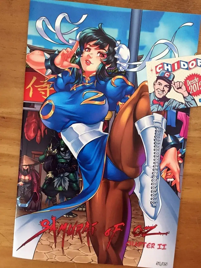 Comic - Samurai Of Oz #2 Chun Li Variant