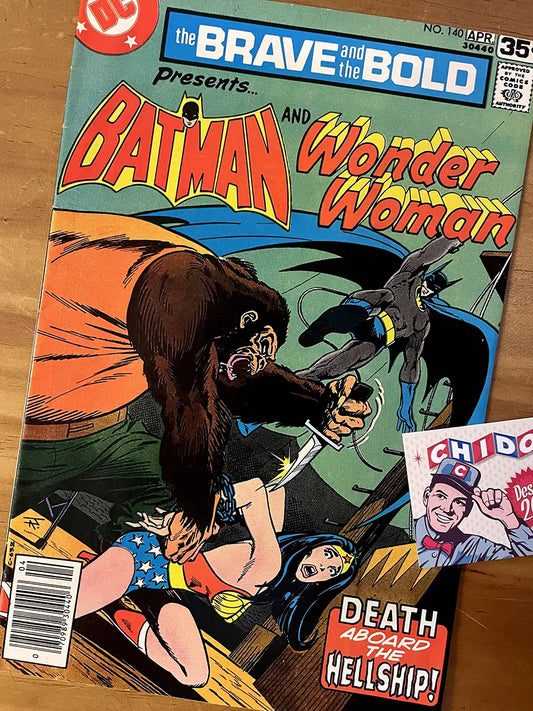 Comic - The Brave And The Bold #140 Wonder Woman Batman