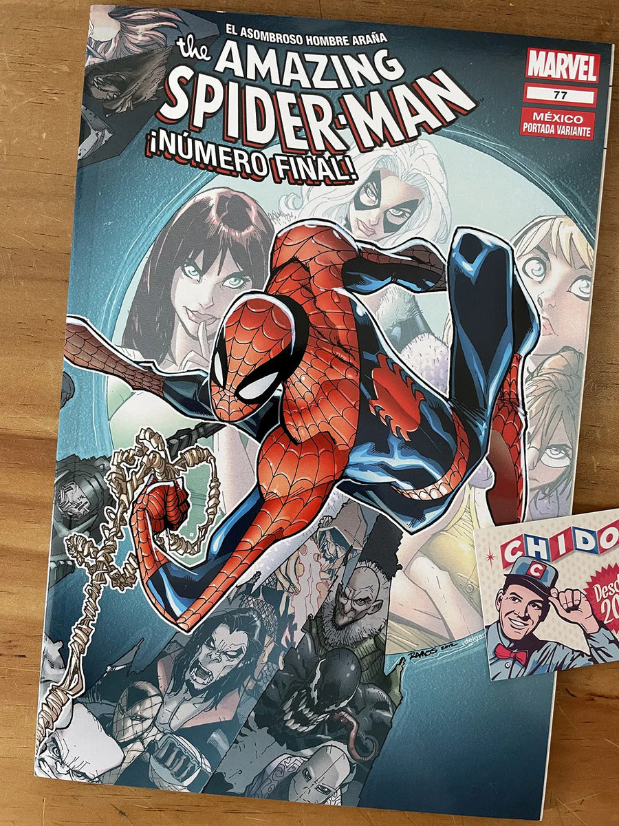 Comic - Amazing Spider-man #700 #77 Humberto Ramos Mexico