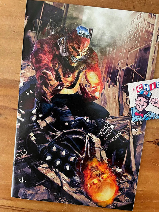 Comic - Ghost Rider #7 Marco Turini Virgin Variant