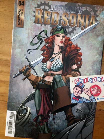 Comic Set - Legenderry Red Sonja Joe Benitez Variants