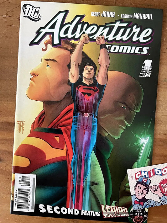 Comic - Adventure Comics #1 Superman Superboy Lex Luthor