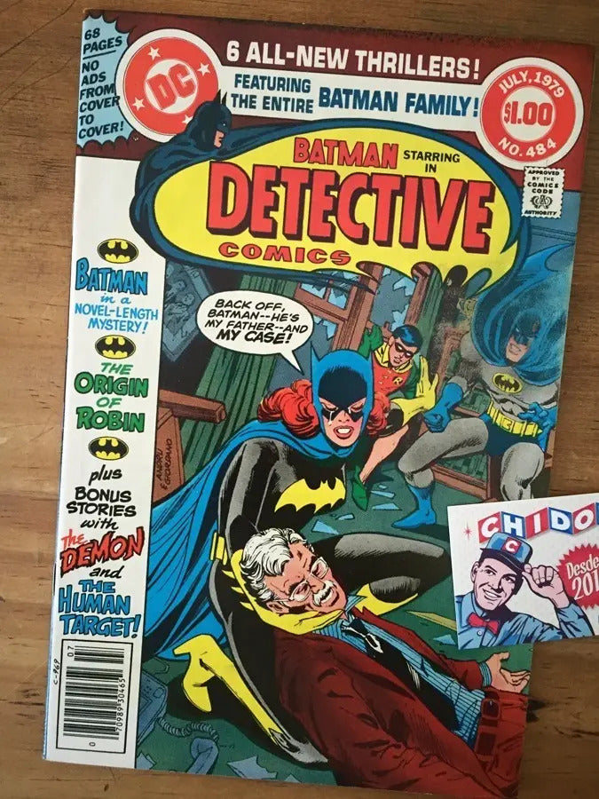 Comic - Detective Comics #484 Batman