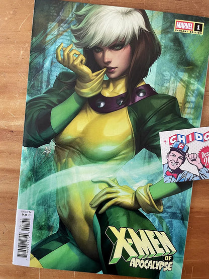 Comic - X-men Of Apocalypse #1 Artgerm Rogue Sexy Variant