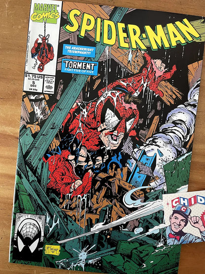 Comic Set - Spider-man #1-5 Torment Todd Mcfarlane Completo