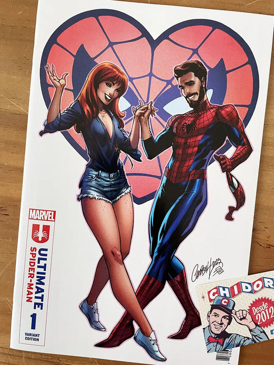 Comic - Ultimate Spider-man #1 Scott Campbell Variant Mj