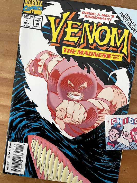 Comic - Venom The Madness #1  Kelley Jones Juggernaut