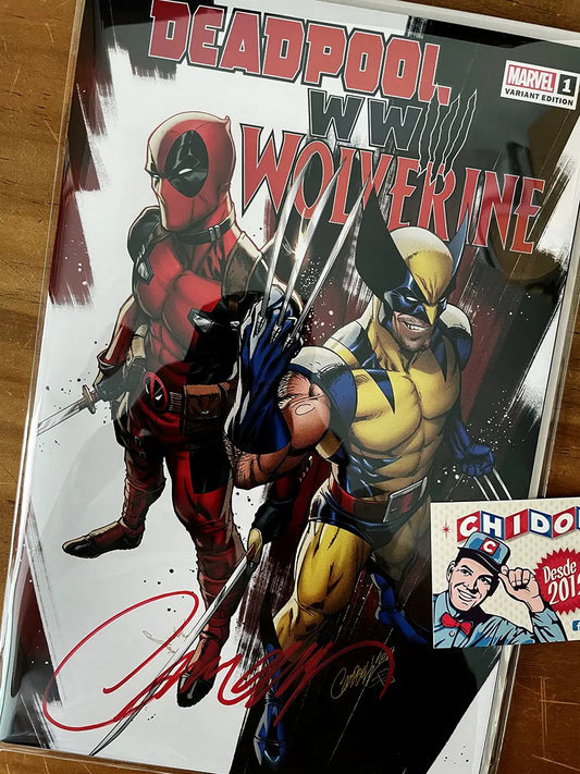 Comic - Deadpool Wolverine Wwiii #1 Cover A Scott Campbell