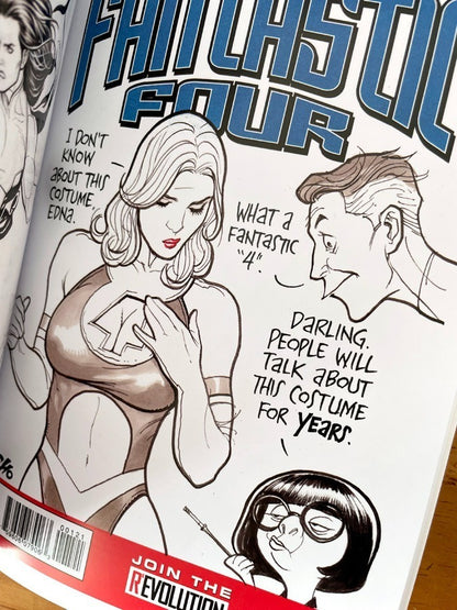 Sketchbook - More Outrage Frank Cho Firmado Exclusivo Sdcc