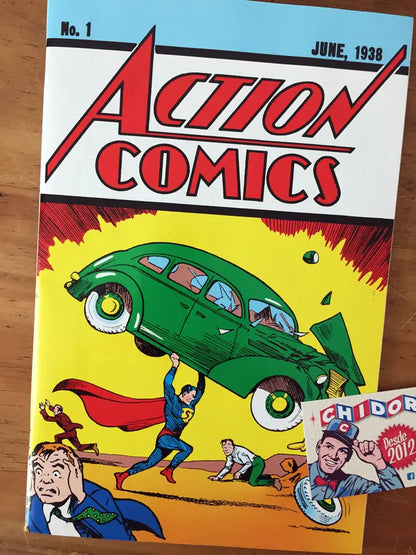 Comic - Action Comics #1 Superman Reprint Loot Coa Nuevo