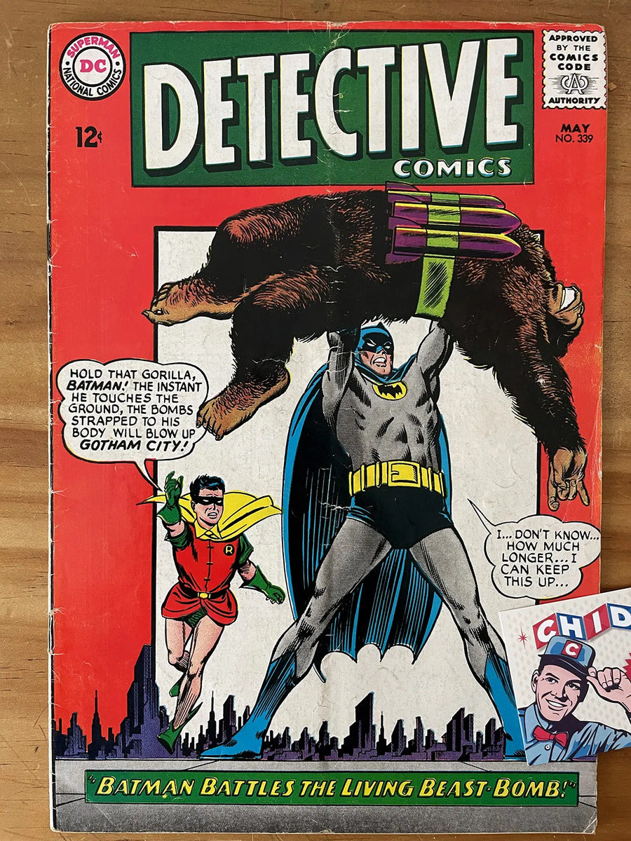 Comic - Detective Comics #339 Infantino Batman Robin 1965