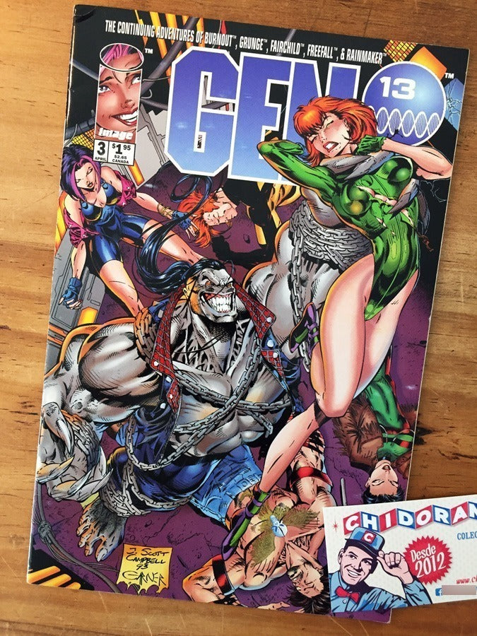 Comic Set - Gen 13 Completo 1st Series 1994 Scott Campbell