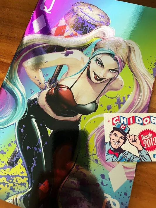 Comic - Harley Quinn #31 Clayton Crain Foil Variant Sexy