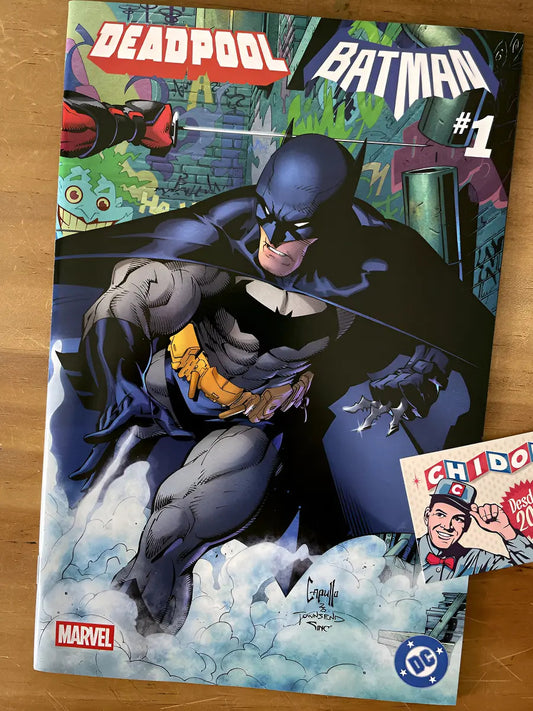 Comic - Batman Deadpool #1 Greg Capullo Scott Snyder