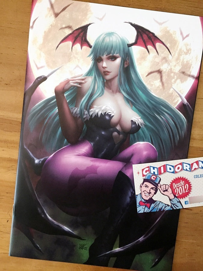 Comic - Darkstalkers Morrigan #1 Kunkka Sexy Street Fighter