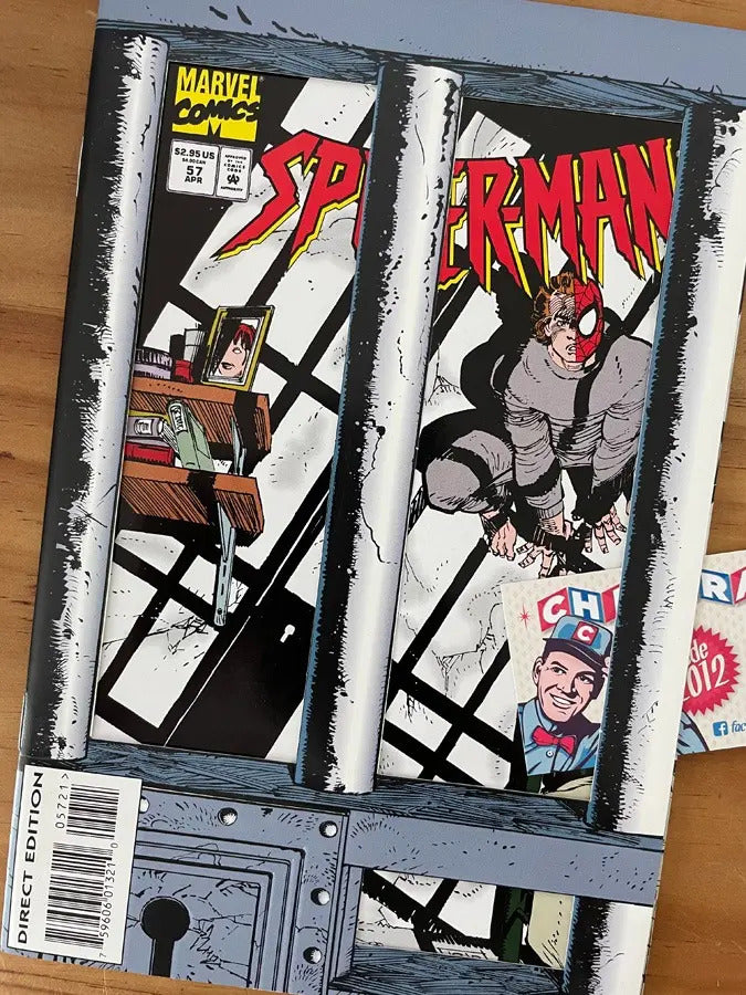 Comic - Spider-man #57 Diecut Prison Cover Portada Doble
