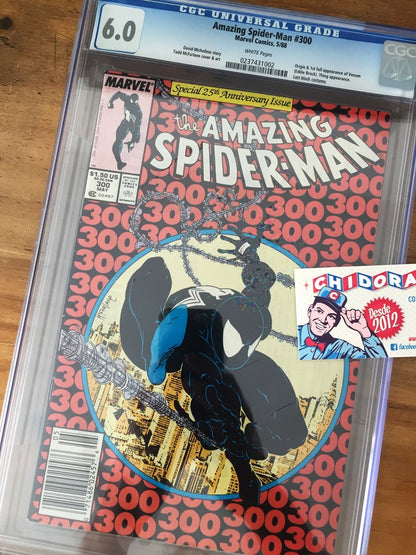 Comic Cgc - Amazing Spider-man #300 1st Aparición De Venom