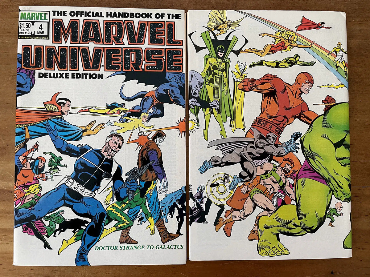 Comic Set - Marvel Universe John Byrne X-men Spider-man