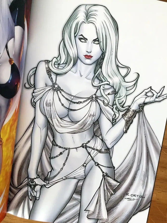 Comic - Lady Death Hot Shots #1 Firecracker Ltd Nice Firmada