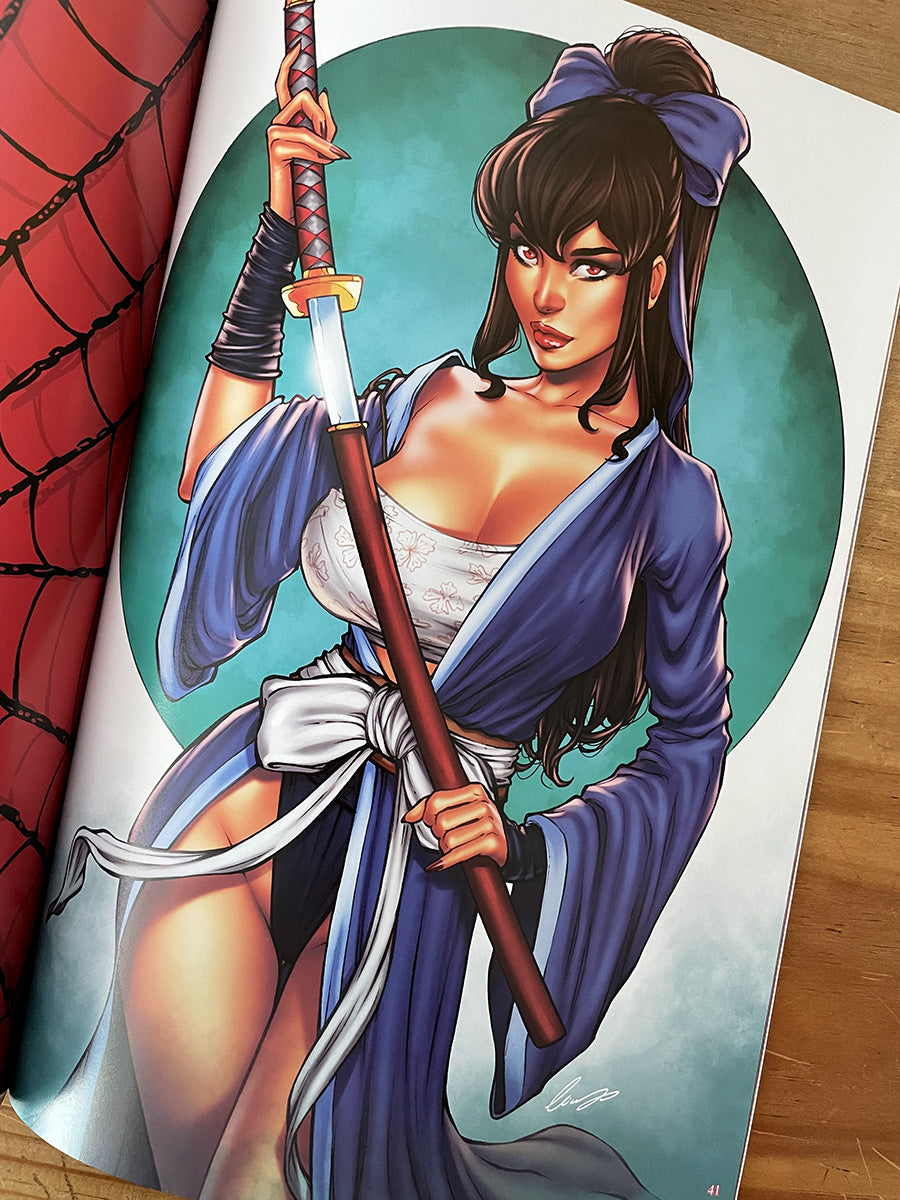 Libro - Pinned Up #1 Elias Chatzoudis Artbook Firmado