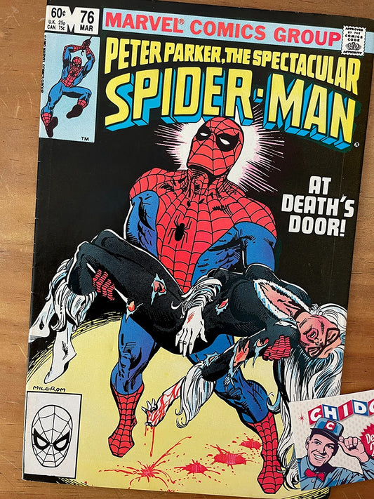 Comic - Spectacular Spider-man #76 Black Cat