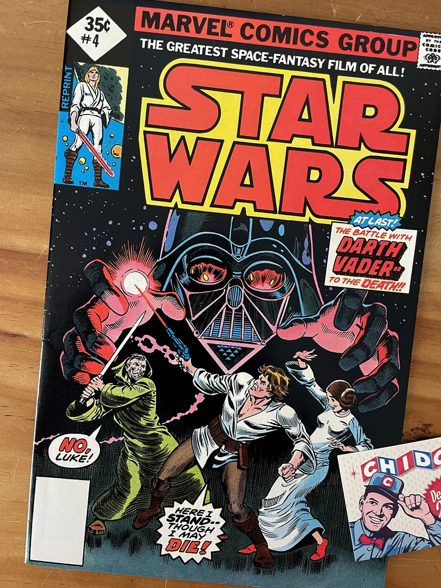 Comic - Star Wars #4 Darth Vader Han Solo Leia 1977
