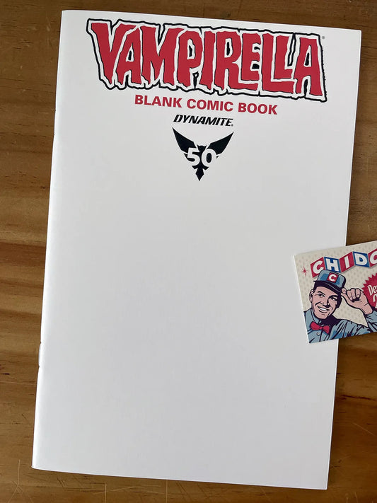 Comic - Vampirella 50th Anniversary Blank Variant
