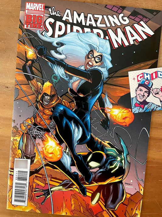 Comic - Amazing Spider-man #651 Black Cat Humberto Ramos