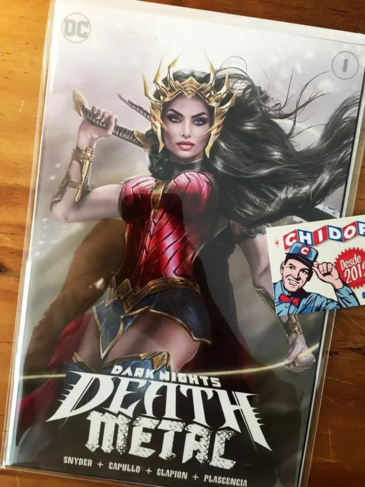 Comic Dark Nights Death Metal 1 Batman Sanders Scott Snyder